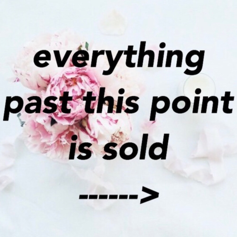 THANK YOU FOR SHOPPING WITH ME! ❤️
